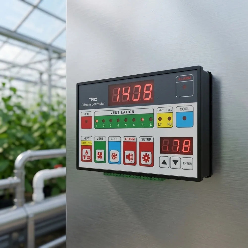 TP82 Climate Controller – Farm, Poultry & Greenhouse Climate Controller PRIMED