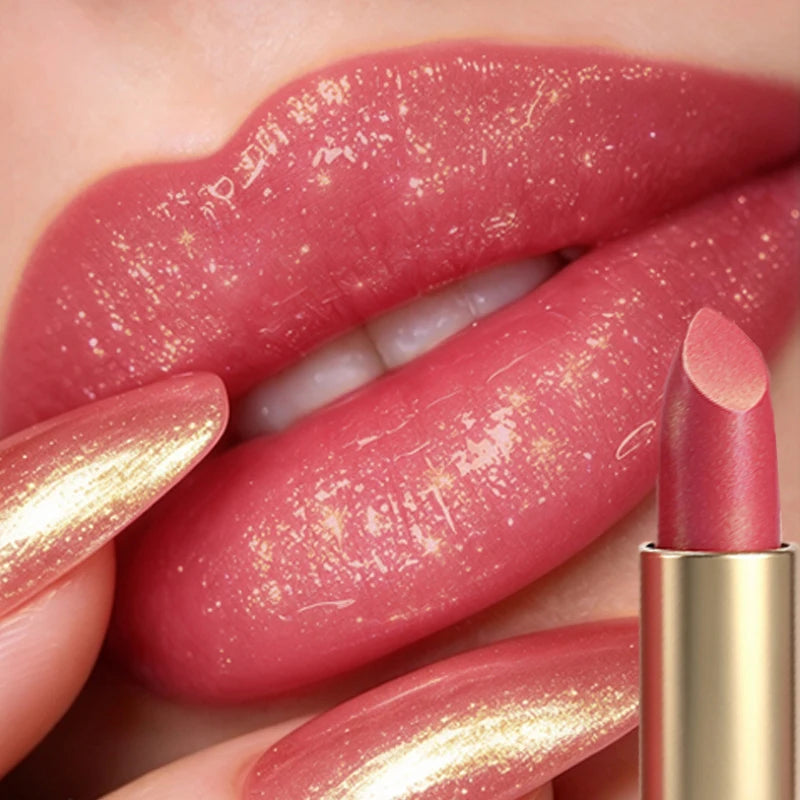 SAM SUGAR Metallic Glitter Lip Gloss | Diamond Shimmer, Waterproof