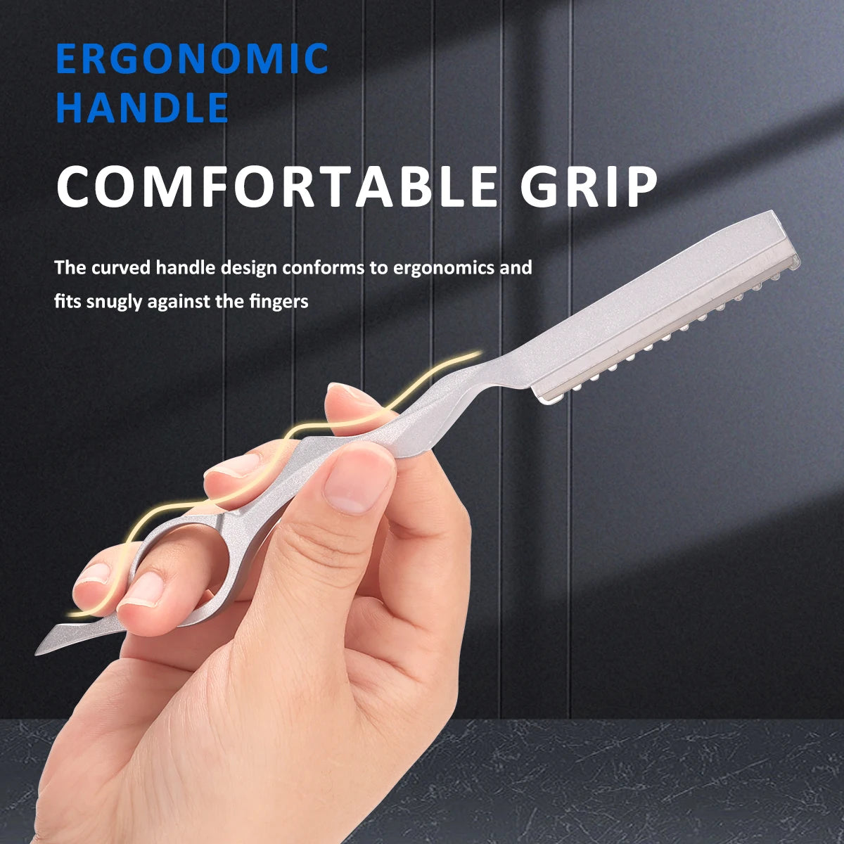 BARBERTOP 2-in-1 Hair Scissors – Razor & Thinning Shears Set