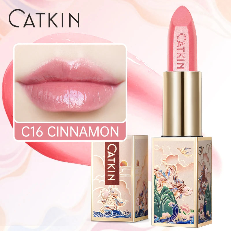 CATKIN Colored Lip Balm – pH Color Change, Nourishing & Hydrating
