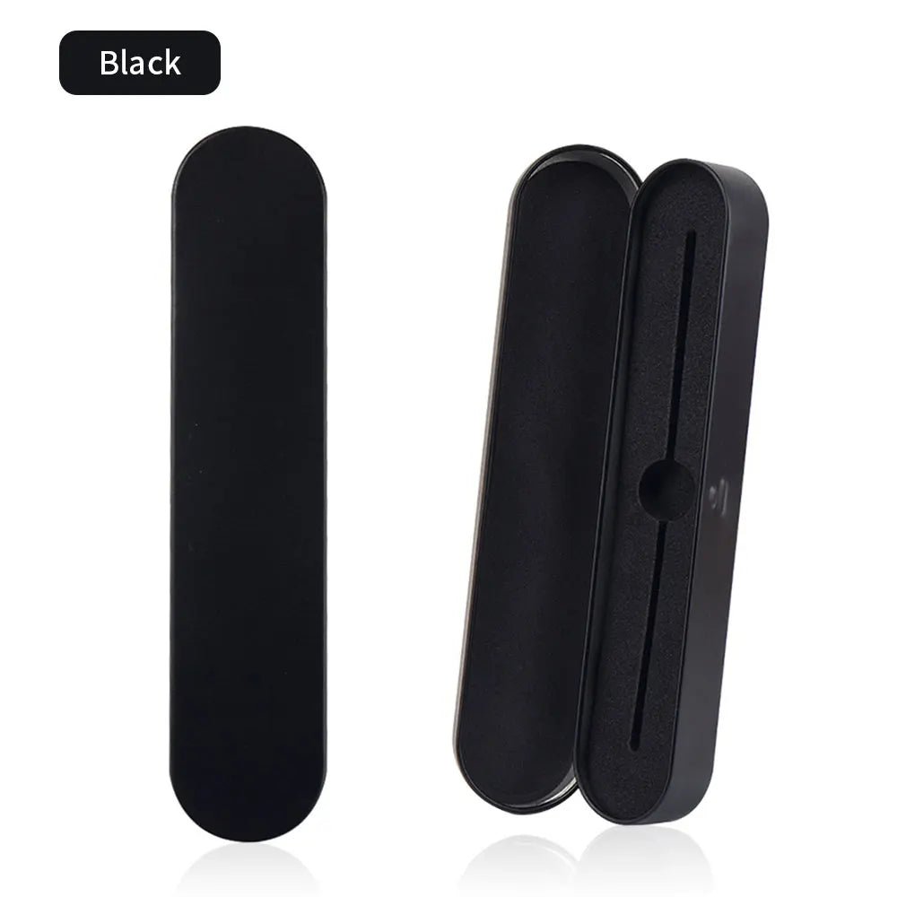 Magnetic Tinplate Eyelash Tweezer Case | Lash Storage Box Tweezer Storage Case PRIMED long-black