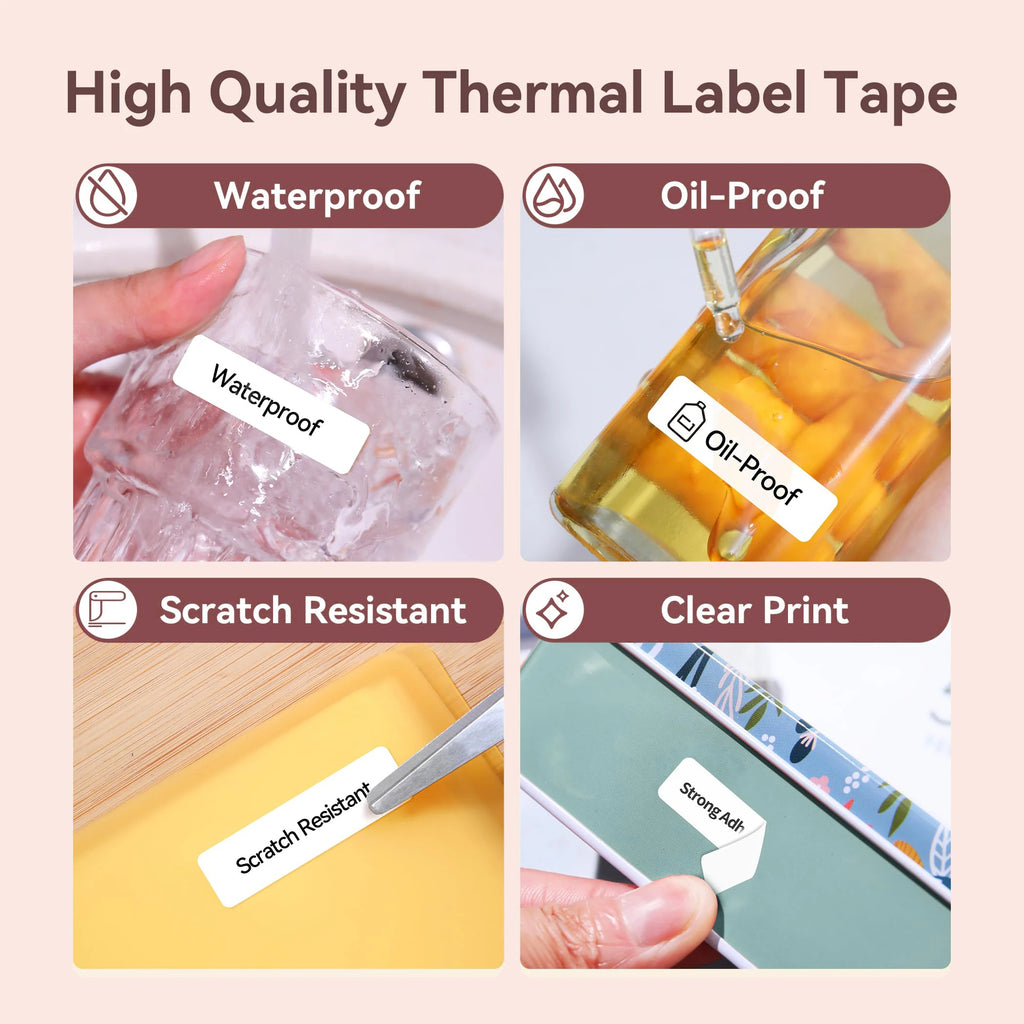 Niimbot D110 D11 Thermal Label Paper – Waterproof Anti-Oil Thermal Label Paper PRIMED