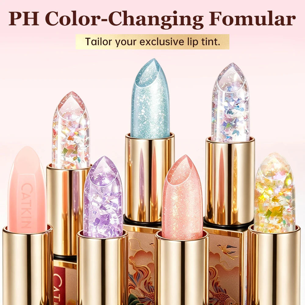 CATKIN Colored Lip Balm – pH Color Change, Nourishing & Hydrating Colored Lip Balm PRIMED