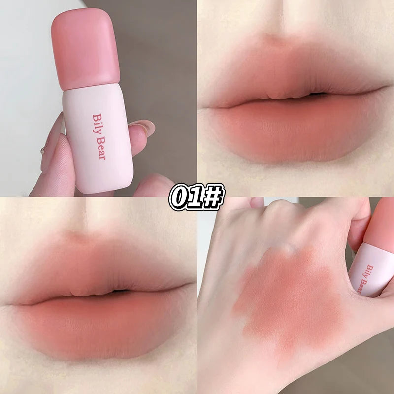Soft Matte Liquid Lipstick – Nude Pink Velvet Lip Cream