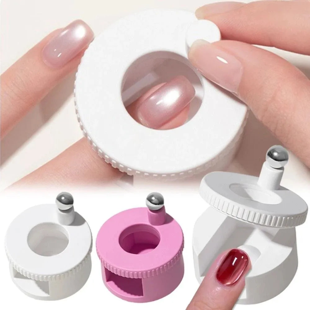 Rotating Cat Eye Nail Magnet – Wide Light & Glass Bead Effect