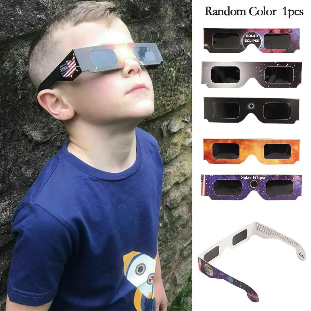 Solar Eclipse Glasses CE & ISO Certified | 1, 10 or 50 Pack