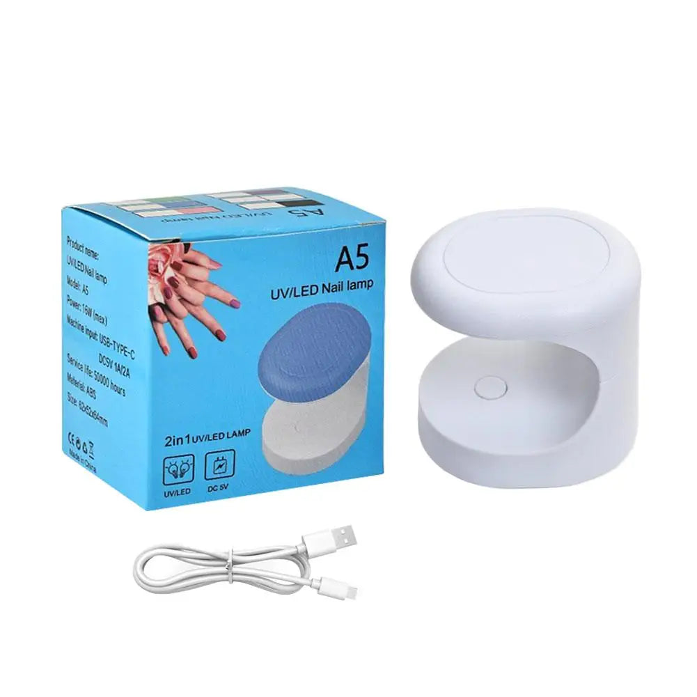 Mini UV LED Nail Lamp – Portable USB Gel Polish Dryer