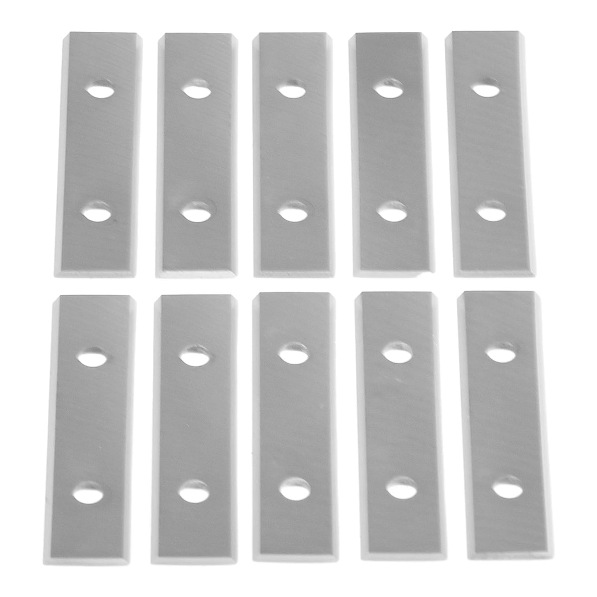 Solid Carbide Scraper Inserts 60x12x1.5mm – 10-Pack Blades