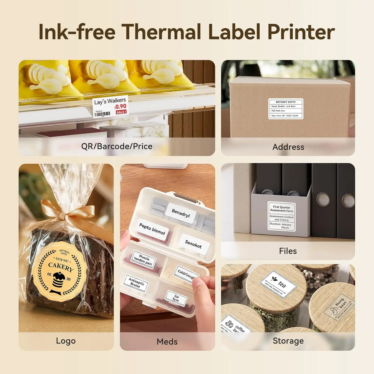 Niimbot B21 / B21 Pro Portable Bluetooth Thermal Label Printer Thermal Label Printer PRIMED
