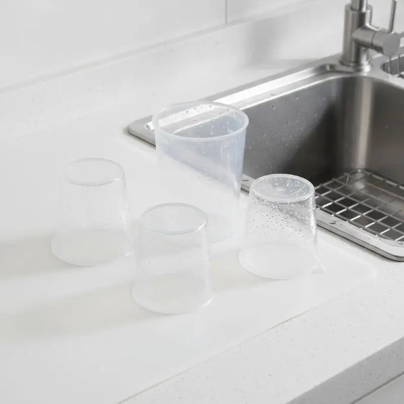 20PCS Mini Graduated Measuring Cups 30–100ml | Clear Plastic