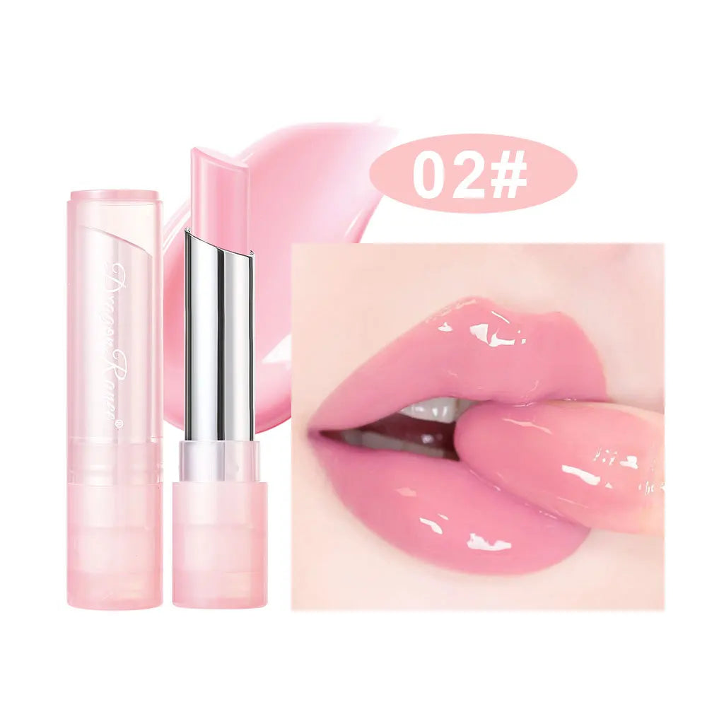 Dragon Ranee Pink Jelly Lip Balm – Color-Changing & Moisturizing Tinted Lip Balm PRIMED 02 Full Size