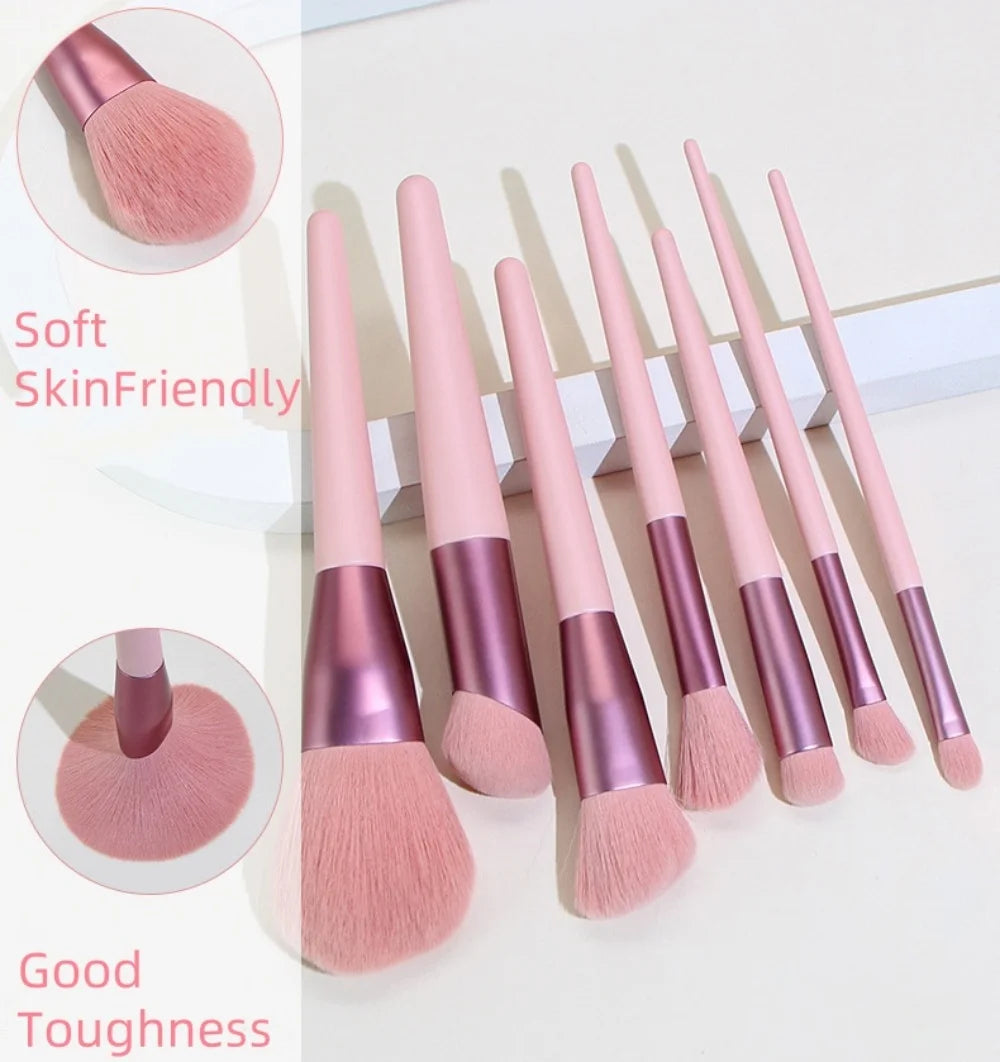 13-Piece Makeup Brush Set with Bag | Foundation, Blush & Eye Makeup Brush Set PRIMED