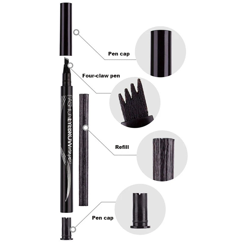 Waterproof Liquid Eyebrow Pencil – Long-Lasting Brow Tint