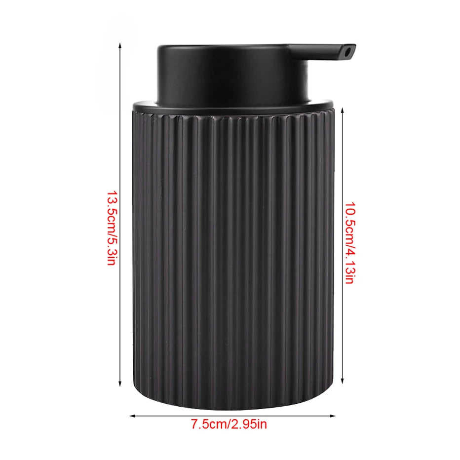 Foaming Soap Dispenser Bottle – Hand, Face & Shower Pump Foaming Soap Dispenser PRIMED