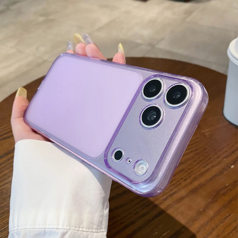 Ultra Thin Matte Clear iPhone Case – Shockproof Soft Cover
