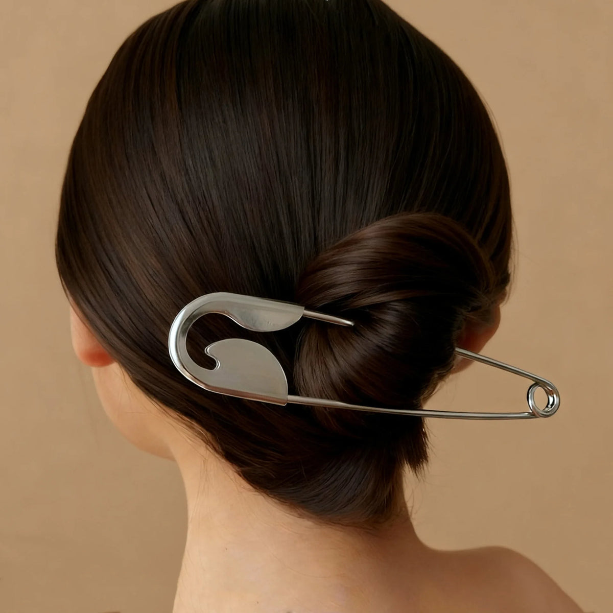 Large Metal Shark Clip Hair Pin – Stylish Adjustable Brooch Hair Clip Brooch Pin PRIMED