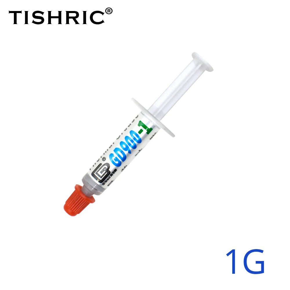 TISHRIC GD900-1 Thermal Paste CPU GPU Heatsink 1–30g Thermal Paste PRIMED 1g short gd900-1 China Mainland