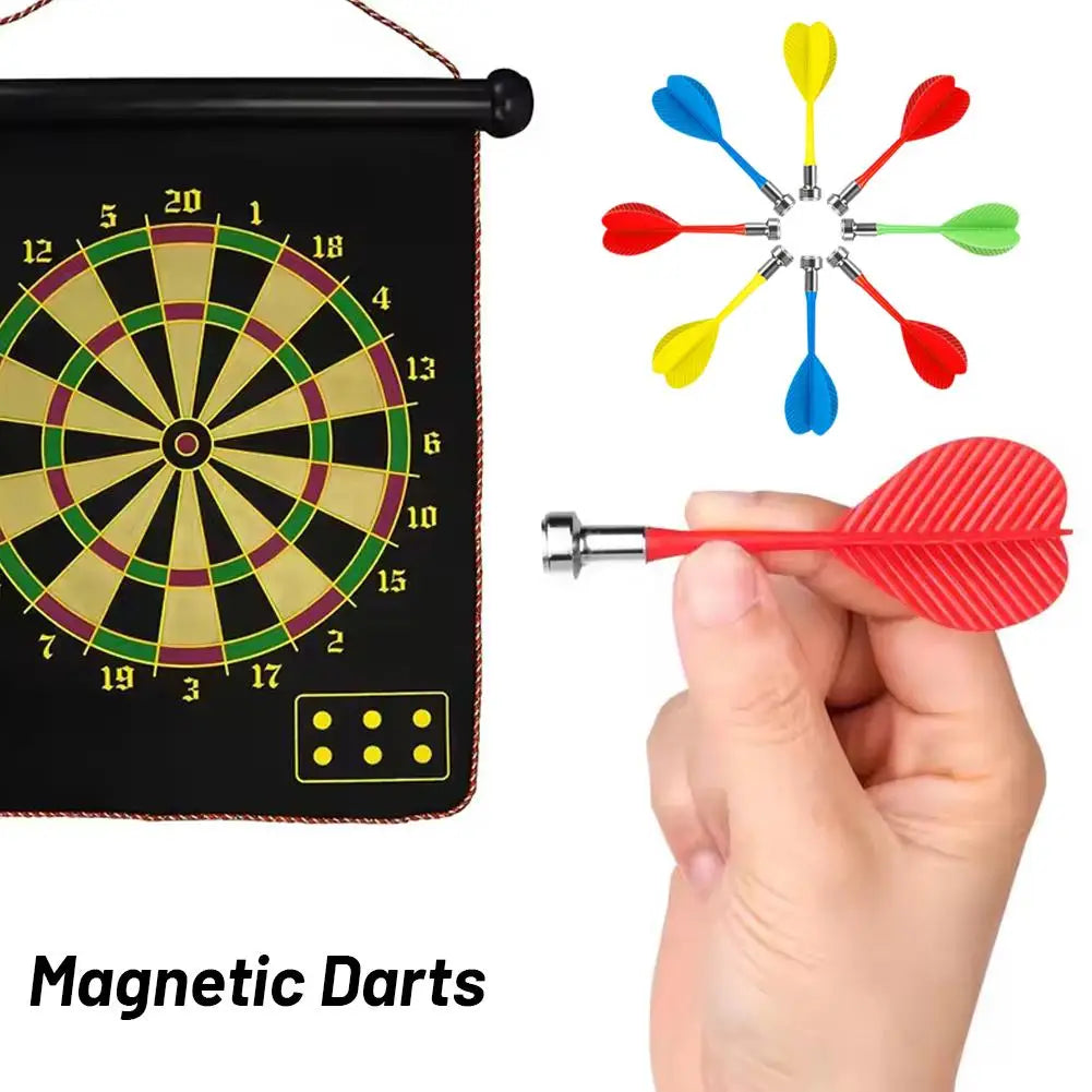 12-Piece Magnetic Darts Set – Safe Kids Indoor Game Toy