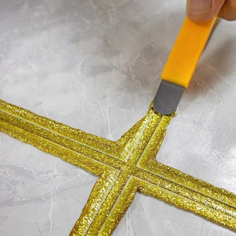 Tungsten Steel Caulking Tool 18cm – Corner Grout Finisher