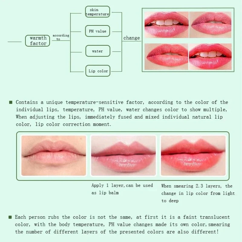 Blana Aloe Vera Color-Changing Jelly Lipstick | Long-Lasting Color-Changing Lipstick PRIMED
