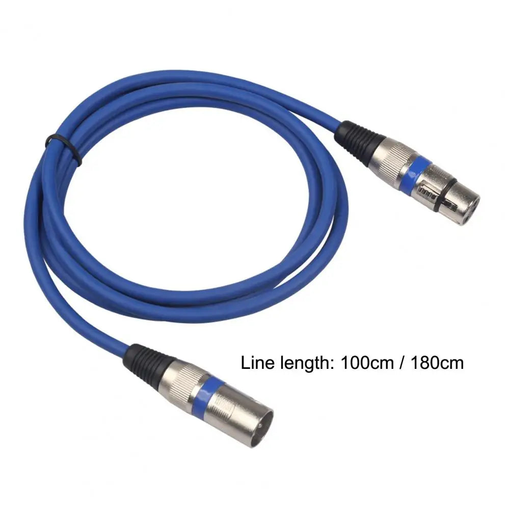 XLR Male to Female Shielded Audio Cable 100/180cm | Mic Cord XLR Audio Cable PRIMED
