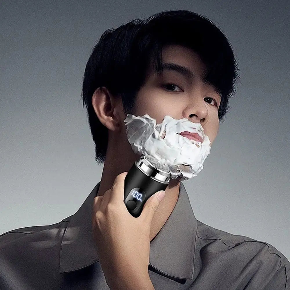 Type-C Electric Shaver Men – LED Display, Wet & Dry Travel