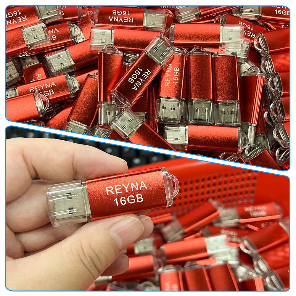 Metal USB 2.0 Flash Drive 4GB–64GB Bulk | Custom Logo USB Flash Drive PRIMED