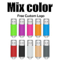 20-Pack Metal USB Flash Drives 4GB–128GB | Custom Logo