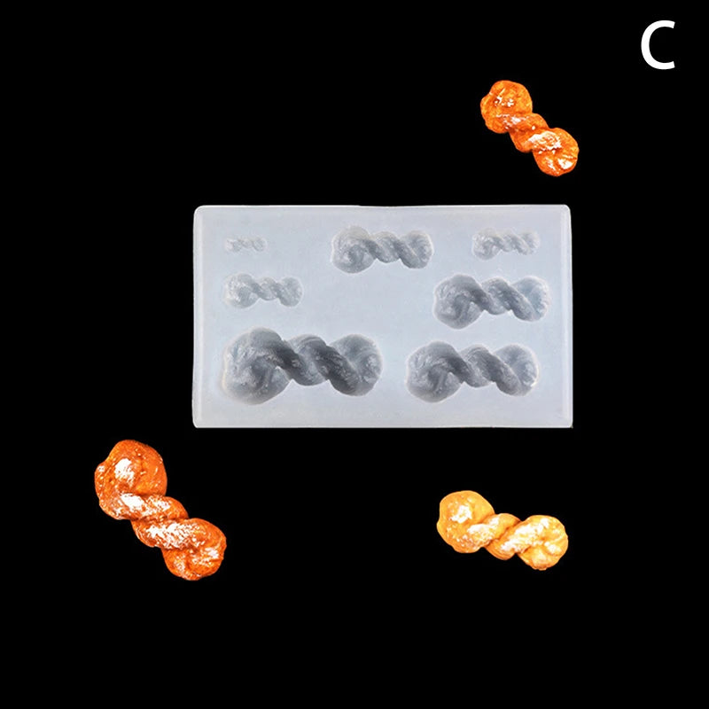 Mini Silicone Mold – Resin, Clay, Fondant & Dollhouse DIY Silicone Craft Mold PRIMED JAHG4915-C