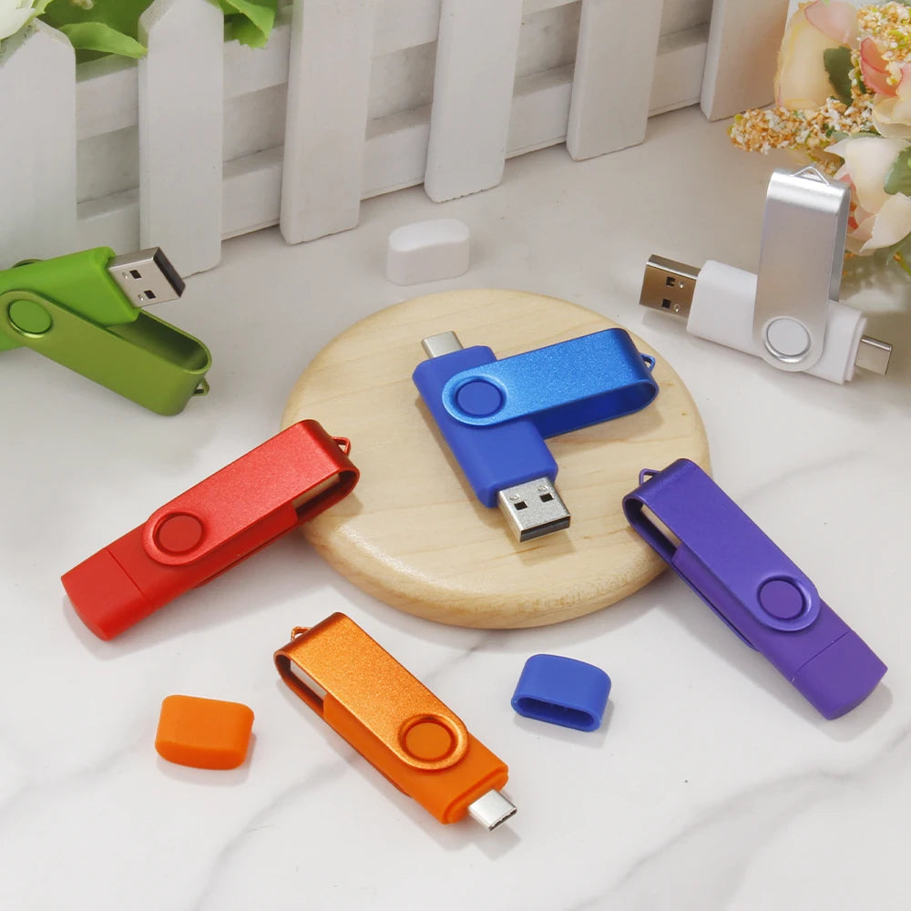 100-Pack Type-C USB 3.0 Flash Drives | Custom Logo 16–128GB USB Flash Drive PRIMED