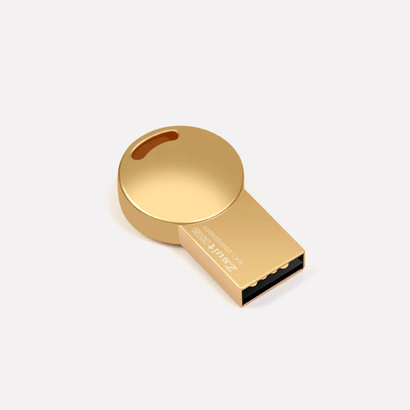 10-Pack Custom Logo USB Flash Drives 4GB–64GB Waterproof USB Flash Drive PRIMED 64GB-10PCS YELLOW