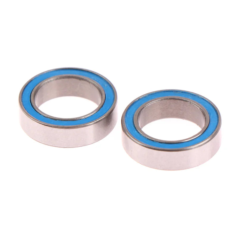 6700 2RS Bearings 10x15x4mm Blue Rubber Sealed 2-Pack