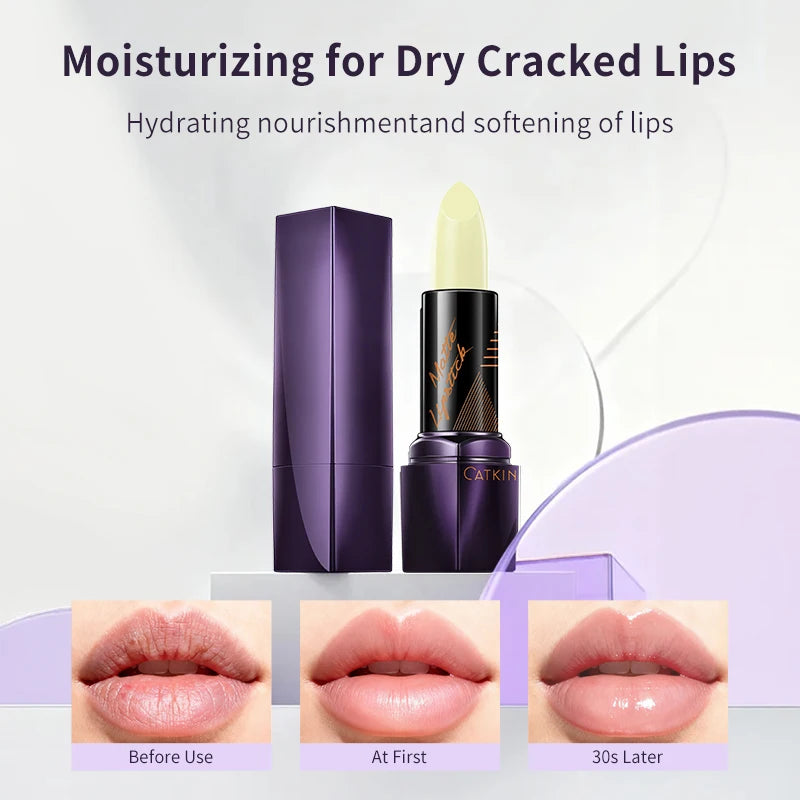 CATKIN Moisturizing Lip Balm C01 – High-Gloss & Hydrating Moisturizing Lip Balm PRIMED