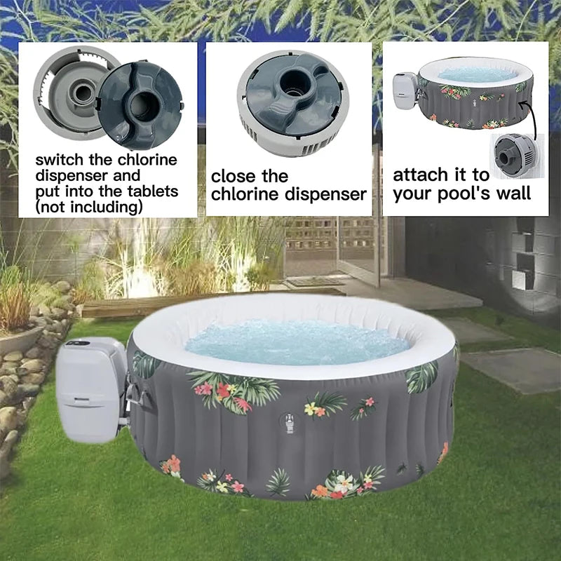 Chlorine Dispenser for Lay-Z-Spa Hot Tub – P05345 P03821