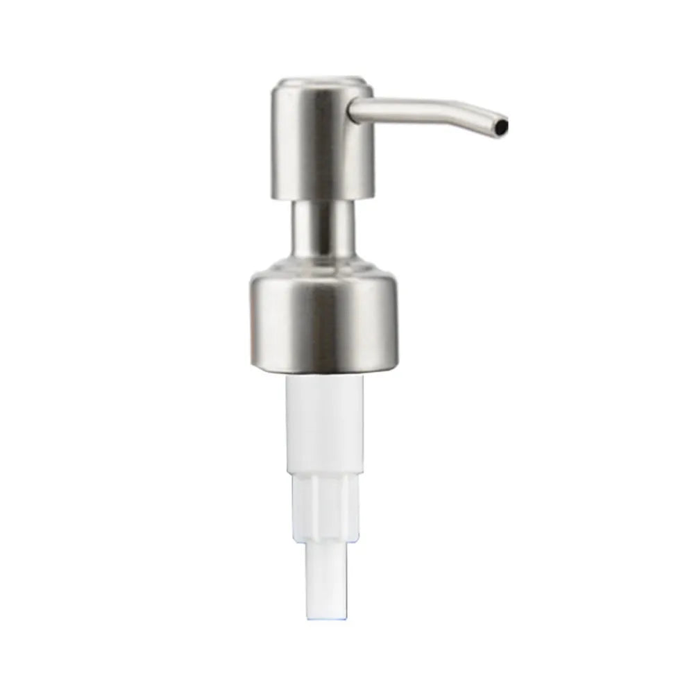 Stainless Steel Soap Pump Head 28mm Lotion Dispenser Nozzle