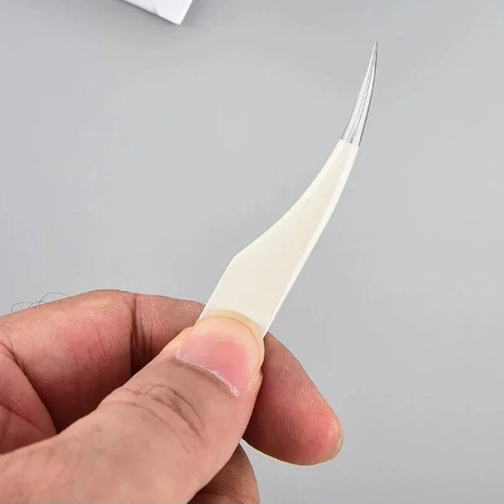 Anti-Static Eyelash Tweezers – Stainless Steel Lash Tool Eyelash Tweezers PRIMED