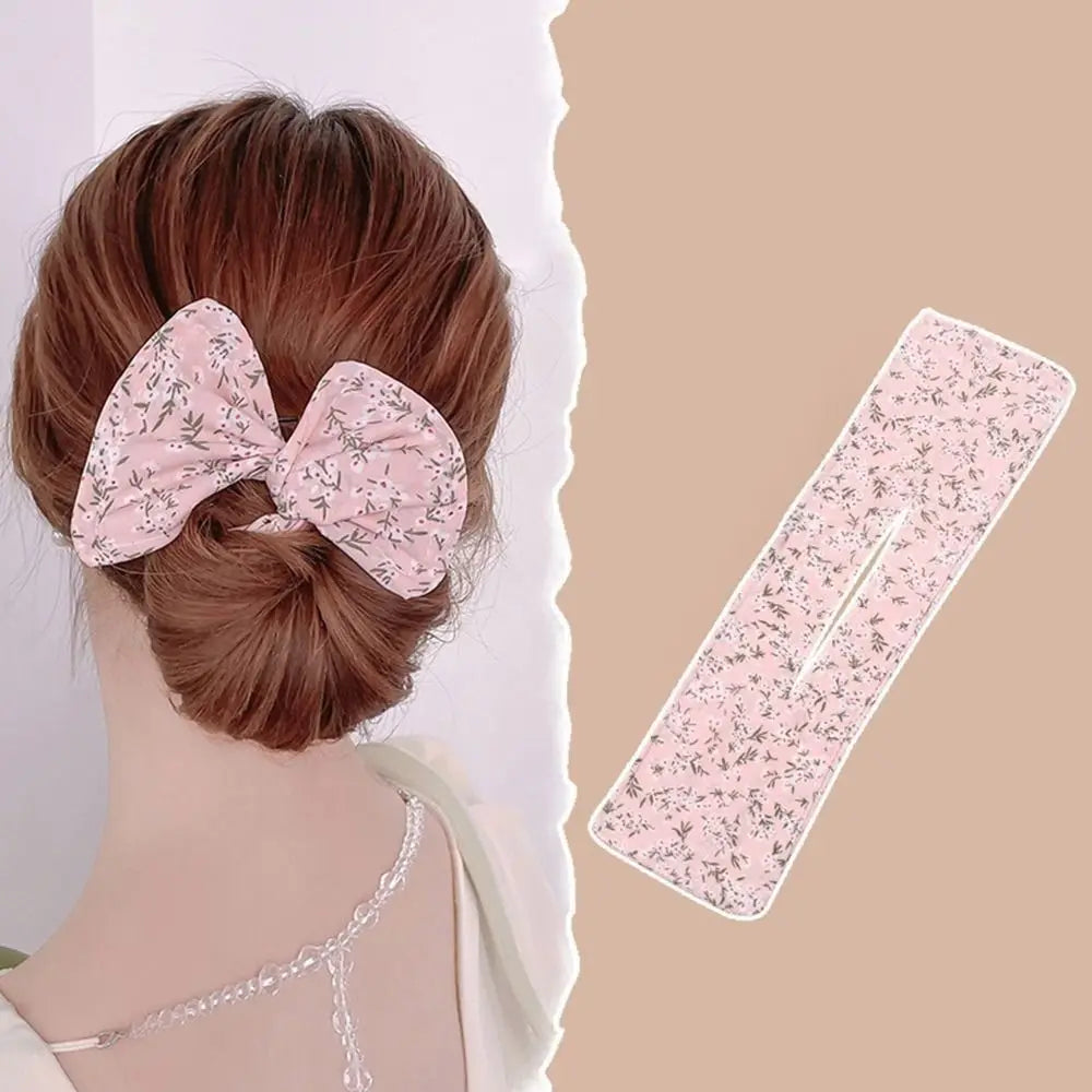 Multicolor Cloth Hair Band Bun Maker & Headband for Women Hair Bun Maker PRIMED 3