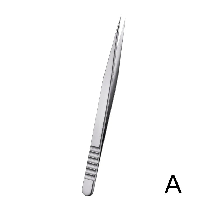 Stainless Steel Eyelash Extension Tweezers | Volume Lash Tool
