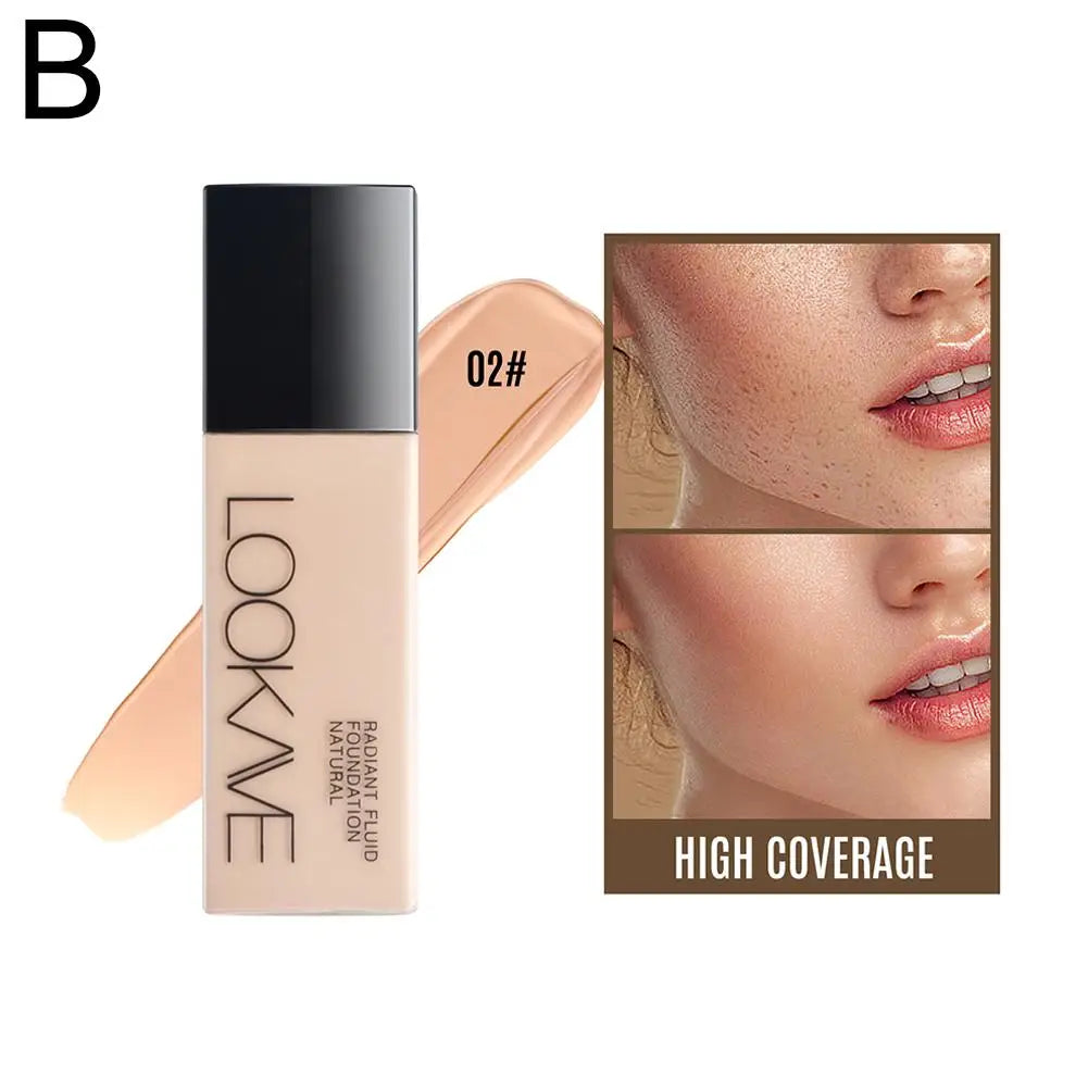 Waterproof Matte Liquid Foundation & Concealer – All Skin Types