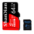 JASTER 64GB SD Card Class 10 U3 V30 A1 High-Speed SDXC SD Memory Card PRIMED 64 GB