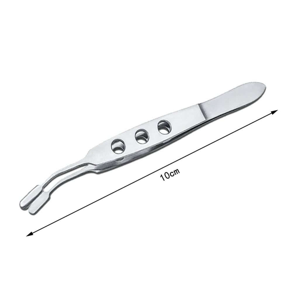 Stainless Steel Eyelid Massage Forceps | Meibomian Compressor