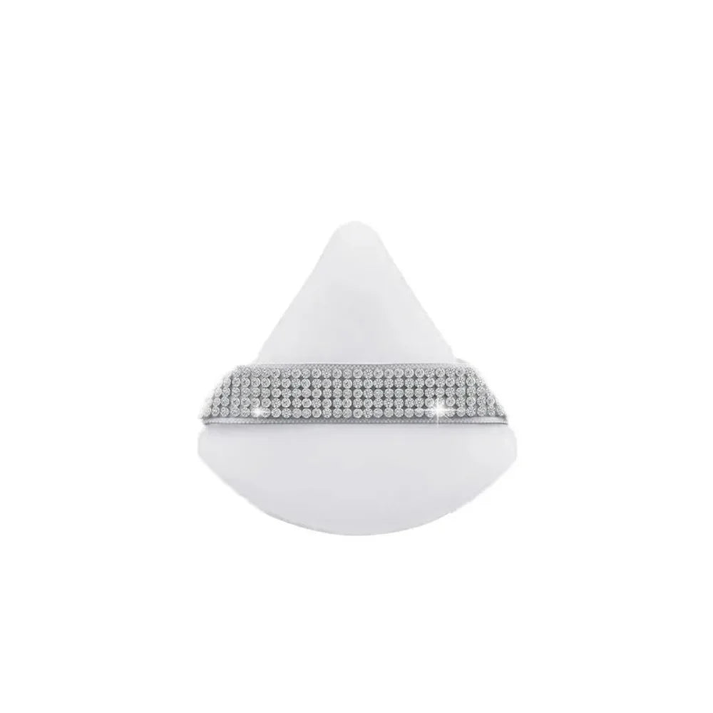 Triangle Crystal Velvet Setting Powder Puff – Diamond Ribbon