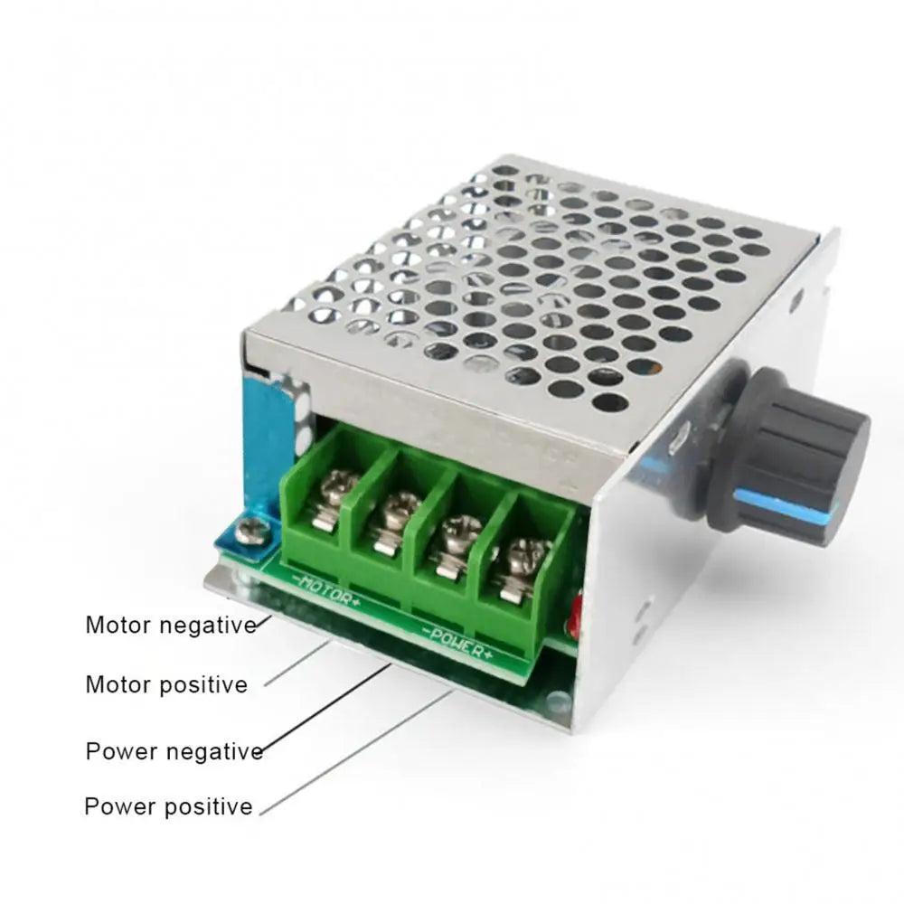PWM DC Motor Speed Controller 9V–60V 20A Switch Module PWM Motor Controller PRIMED