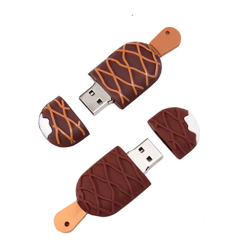 Ice Cream USB Flash Drive 16GB–128GB | Fun Student Gift USB Flash Drive PRIMED