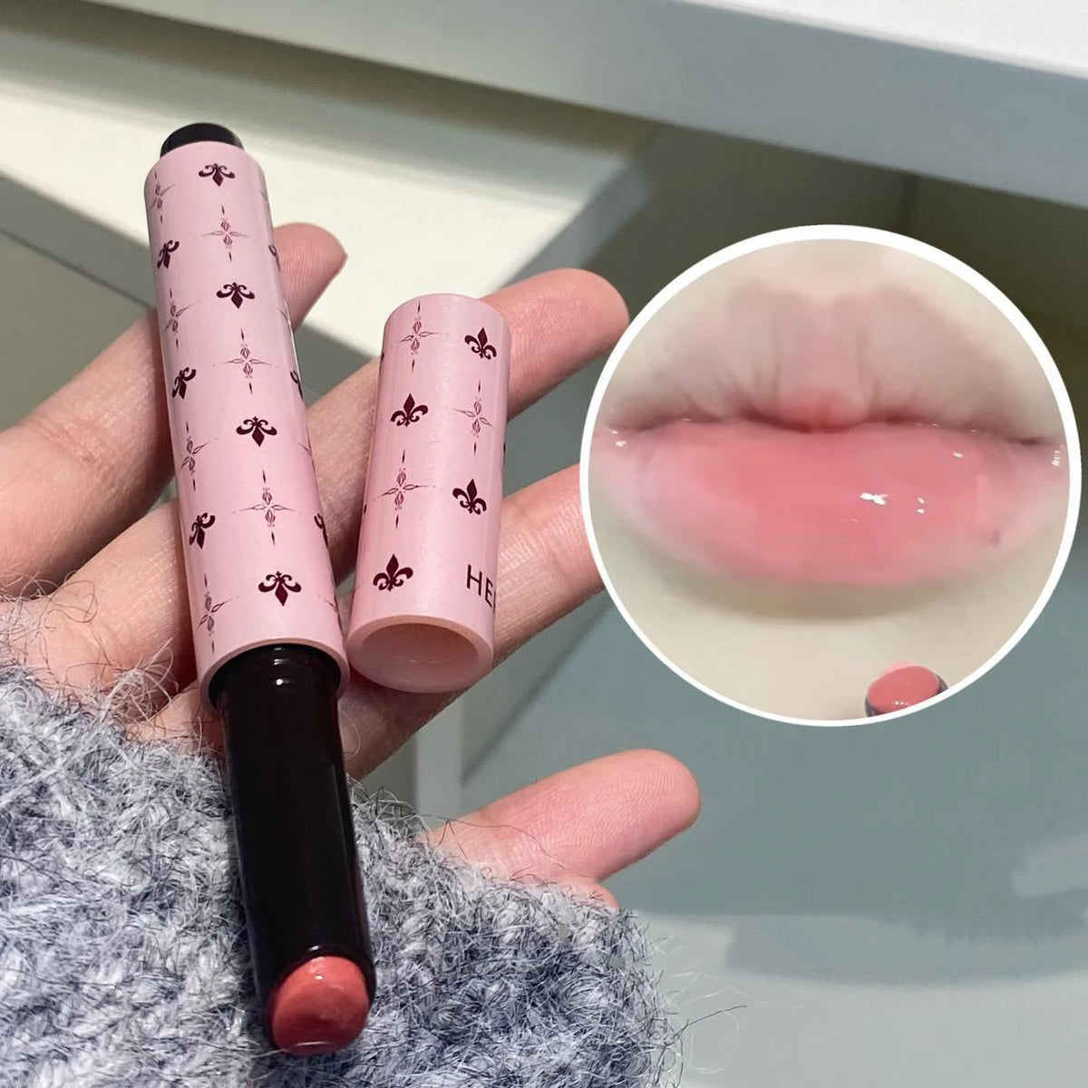 Solid Lip Jelly Gloss – Hydrating Mirror Finish Lip Color