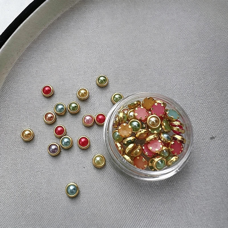3D Gemstone Nail Art Rhinestones – Pearls, Zircon & Diamonds Nail Art Rhinestones PRIMED A2