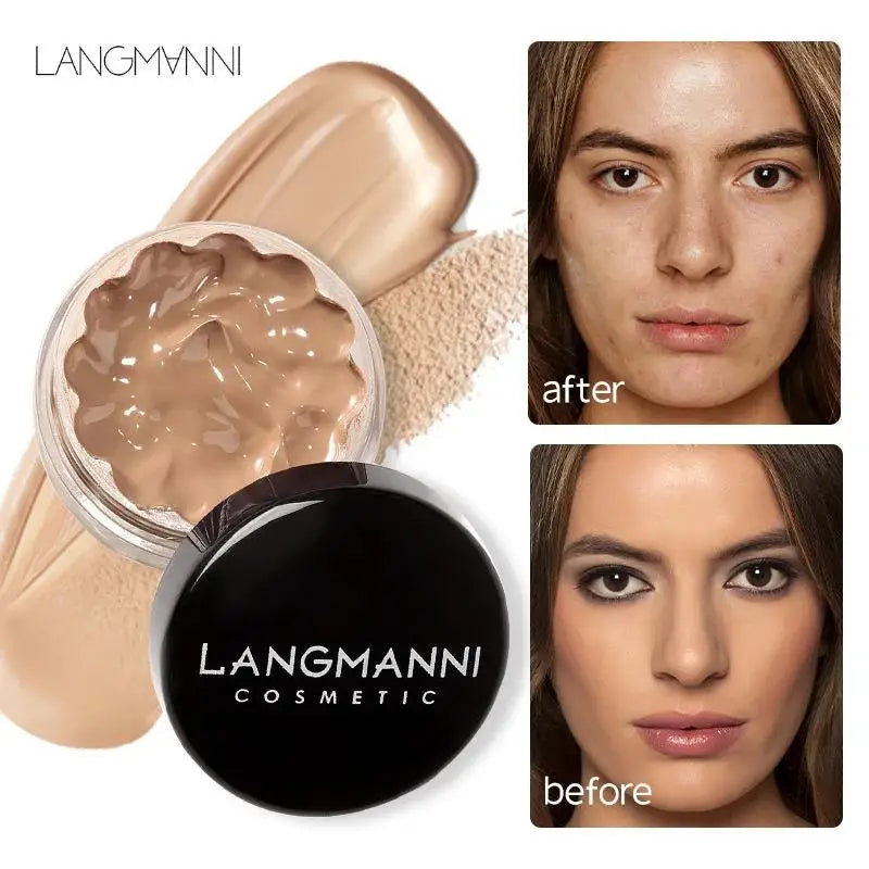 Langmanni Full Coverage Liquid Concealer – Matte Finish