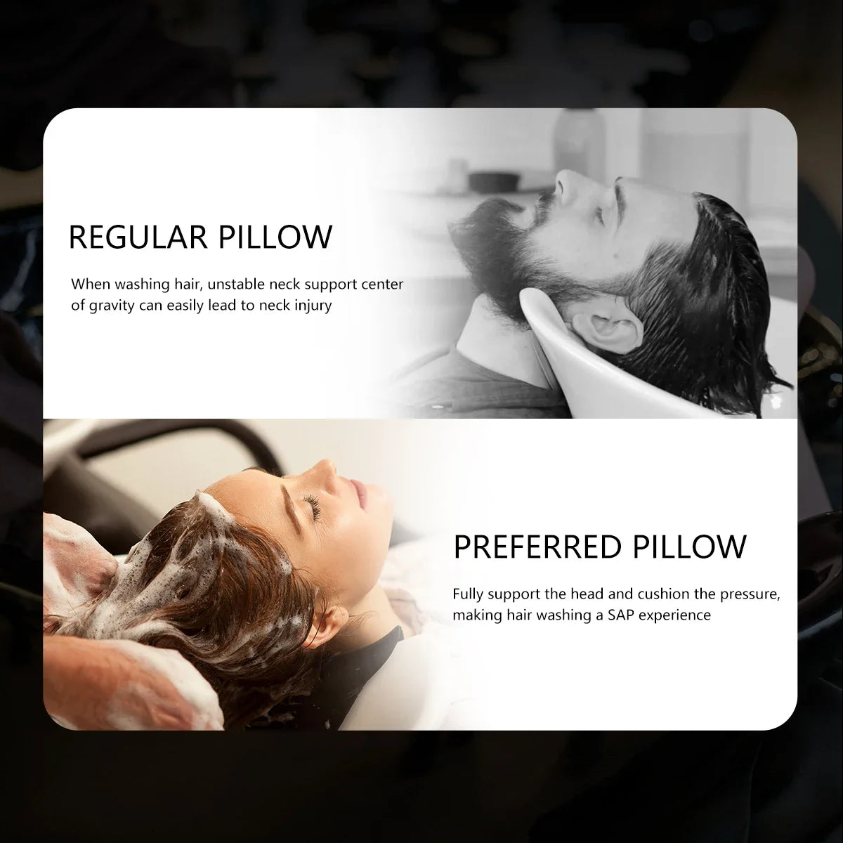 Silicone Shampoo Bowl Neck Rest Cushion – Salon & Home
