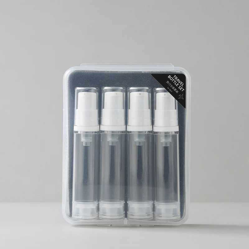 Travel Bottle Set – Portable 10ml Spray & Lotion Bottles
