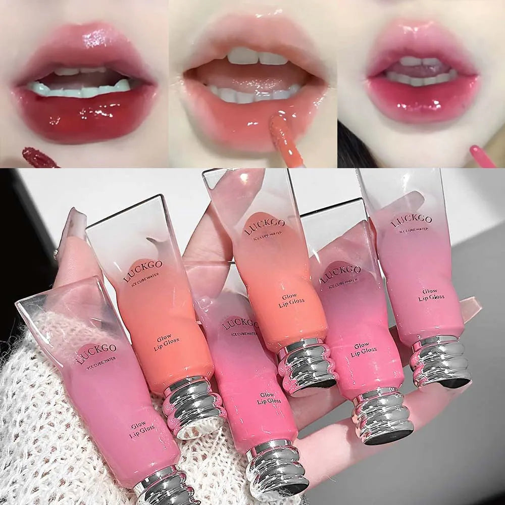 ZYXUAQIR Water Plump Lip Gloss – Mirror Shine, Long-Lasting